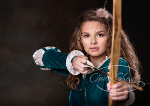 fairy tale, merida, senior concept sessions